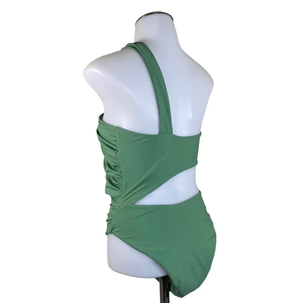 Elvia One Piece in Jade - Tularosa - Picture 6 of 7